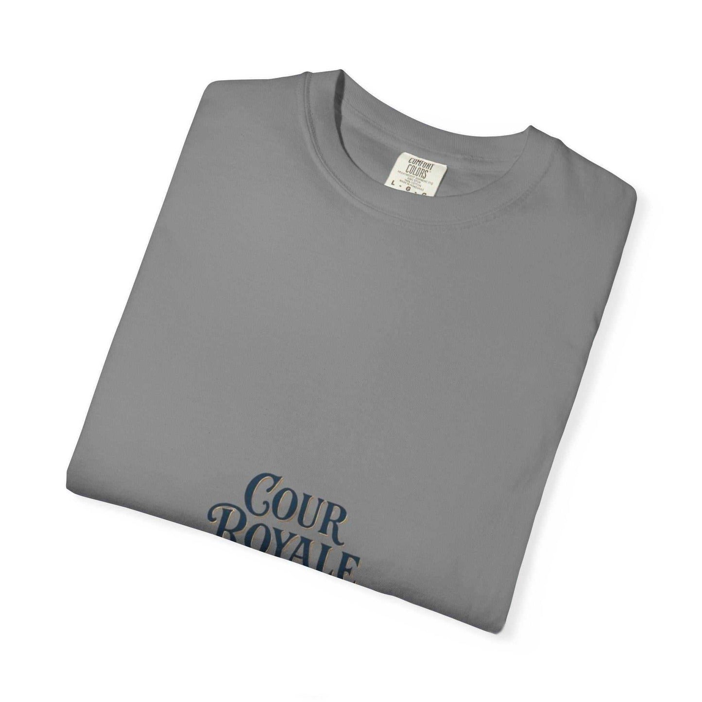 Relaxed-Fit Unisex Premium Cotton T-Shirt (Garment-Dyed) Grey